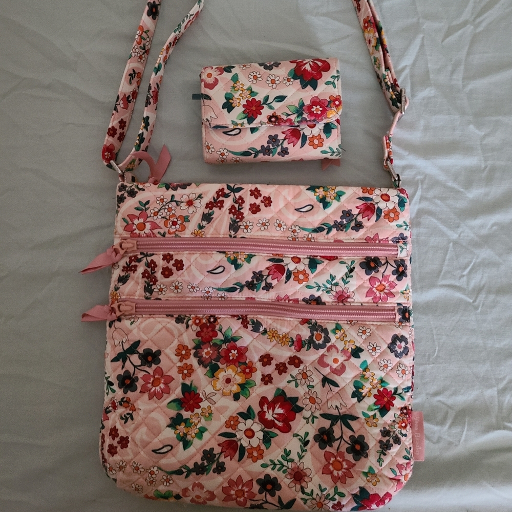Vera Bradley Crossbody & Wallet Set